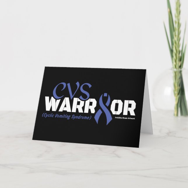 WARRIOR...CVS DANKESKARTE (Vorderseite)