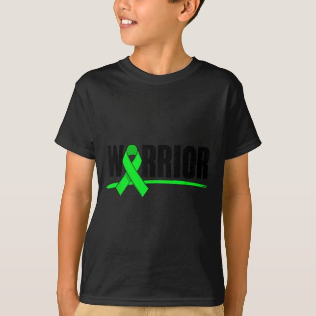Warrior Depression Anxiety Mental Health Awareness T-Shirt (Vorderseite)