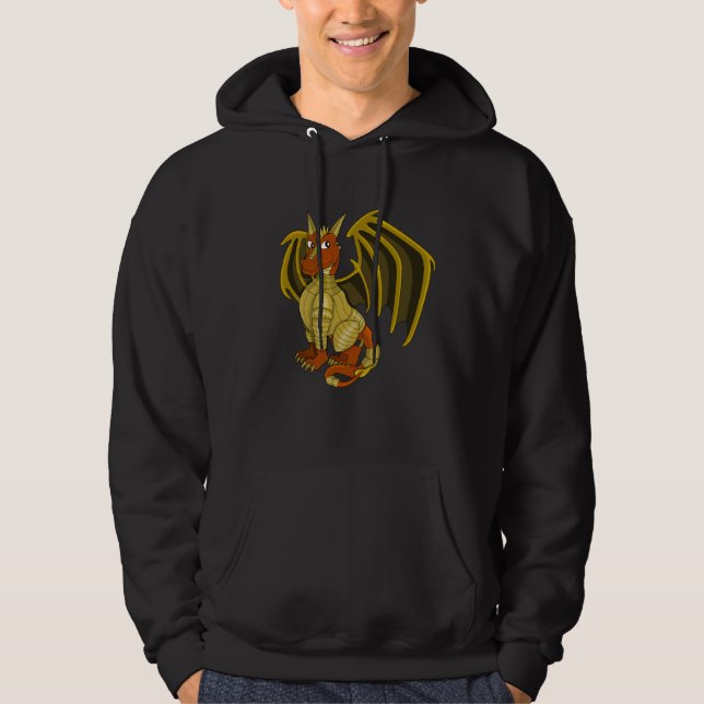 Warrior Dragon Cartoon Sweatshirt (Vorderseite)
