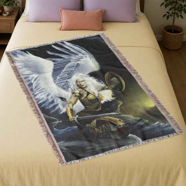 Warrior Fantasy Angel Sword Decke (Von Creator hochgeladen)