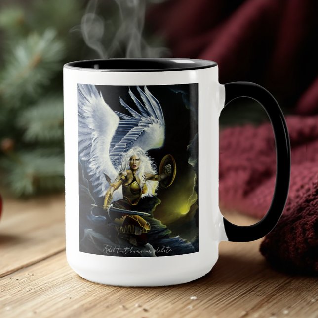 Warrior Fantasy Angel Sword Tasse (Von Creator hochgeladen)