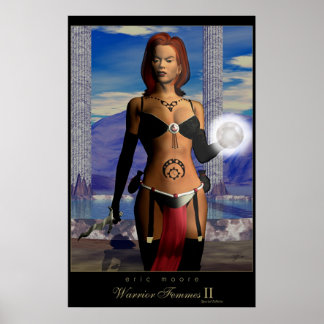 Warrior Femme II Sonderausgabe Poster