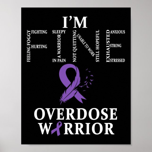 Warrior I'm Fine Poster (Vorne)