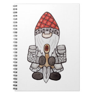 Warrior Knight Gnome Notizblock