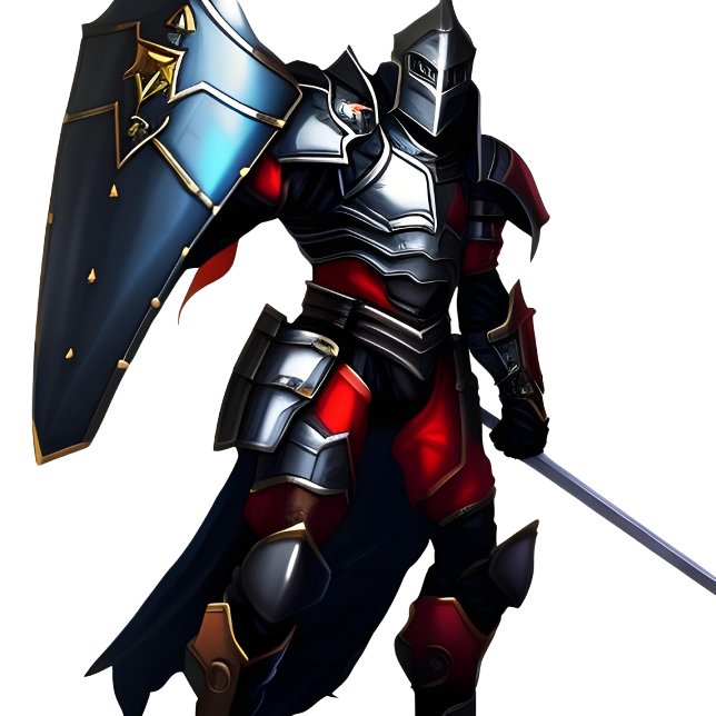 Warrior Knight T - Shirt (Von Creator hochgeladen)