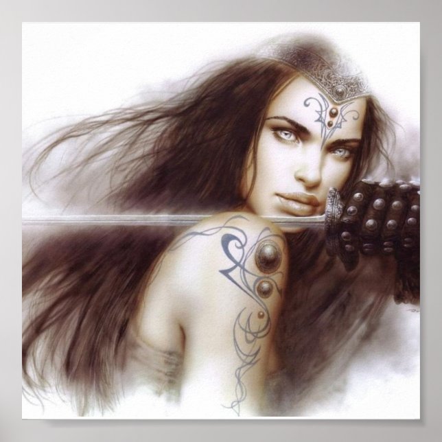 Warrior Lady Poster (Vorne)