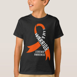 Warrior Leukemia Awareness Bloor Cancer Chemothera T-Shirt