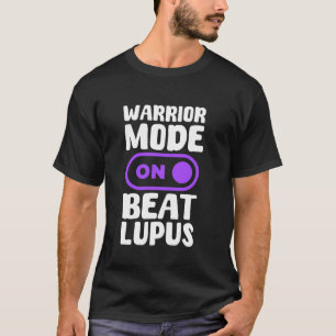 Warrior Mode On Beat Lupus Fighter Apparel T-Shirt