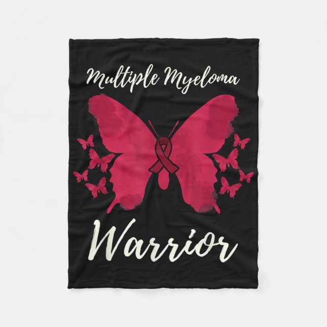 Warrior-Multiples Myelom Fleecedecke (Vorderseite)