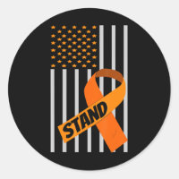 Warrior Orange Ribbon Leukämie Krebs Bewusstsein
