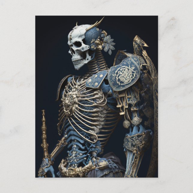 Warrior Postkarte (Vorderseite)