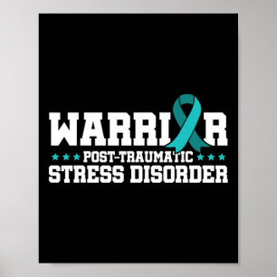 Warrior Posttraumatische Stresserkrankungen Bewuss Poster