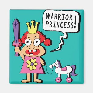 Warrior Princess Magnet