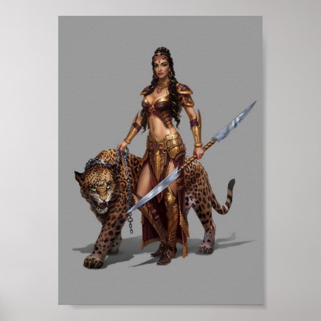 Warrior Princess Poster (Vorne)