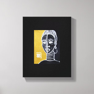 Warrior Queen von Alicia L. McDaniel Leinwanddruck