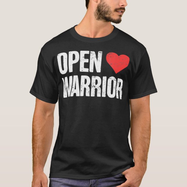 Warrior - Recovery Open Heart Bypass Surgery  T-Shirt (Vorderseite)