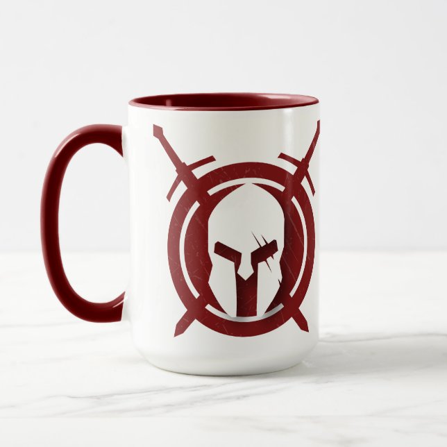 Warrior Red Tasse (Links)