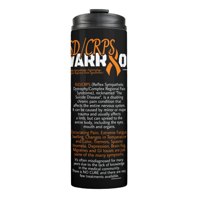 WARRIOR...RSD/CRPS THERMOSBECHER (Vorderseite)
