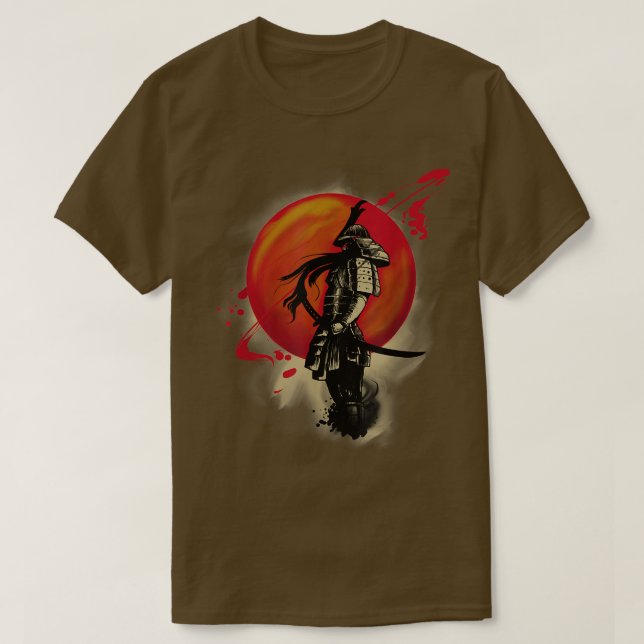 Warrior Samurai Japan 1369 T-Shirt (Design vorne)