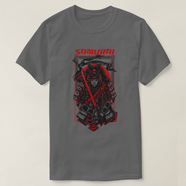 Warrior Samurai T-Shirt (Design vorne)