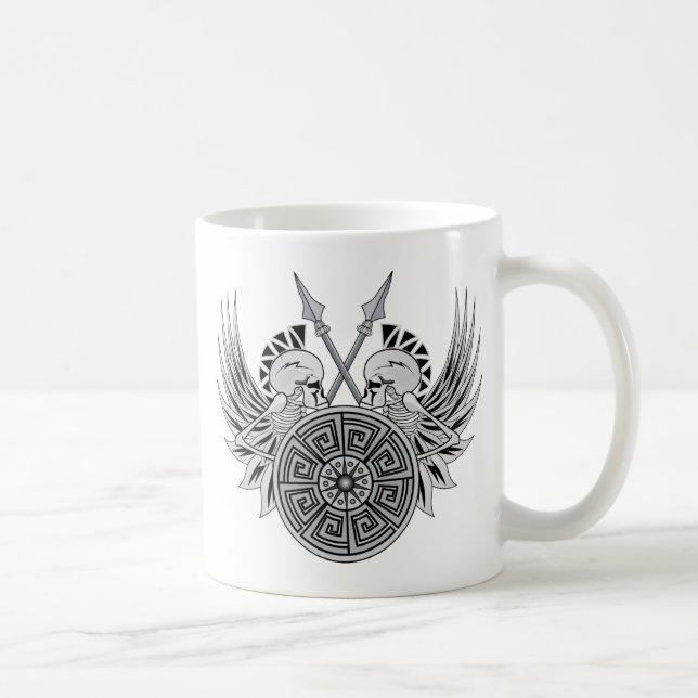 Warrior Skulls Tasse (Rechts)