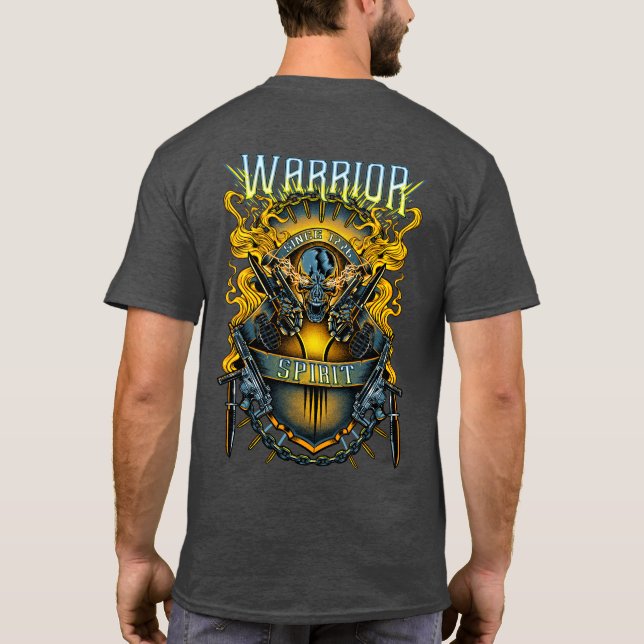 "WARRIOR SPIRIT" T-Shirt (Rückseite)