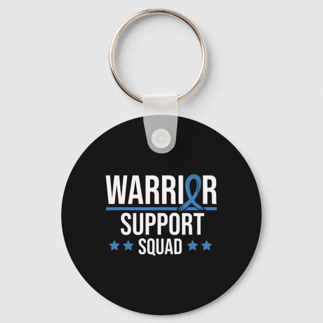 Warrior Support Squad Diabetes Awareness  Schlüsselanhänger (Vorderseite)
