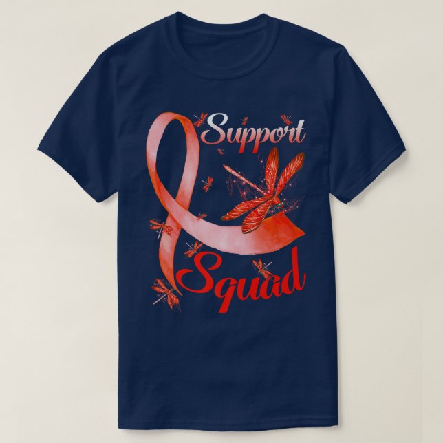 Warrior Support Squad Dragonfly ADHD Awareness Pre T-Shirt (Design vorne)