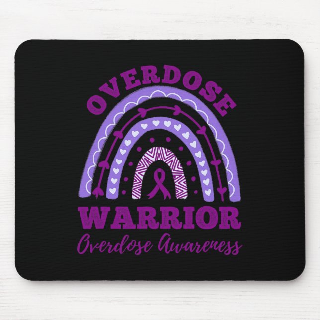 Warrior-Überdosierung Mousepad (Vorne)