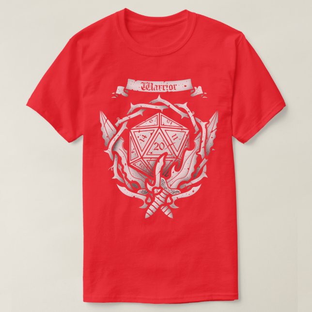 Warrior-Wappen T-Shirt (Design vorne)