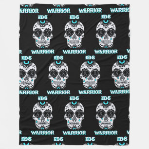Warrior/Zuckerschädel...EDS Fleece Blanket
