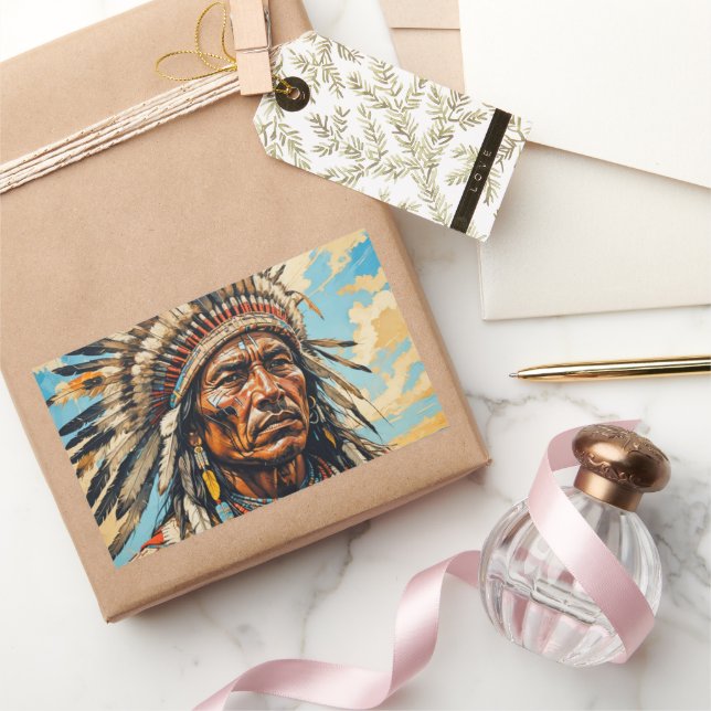 WARRIOREN 11 RECHTECKIGER AUFKLEBER (Schenken)