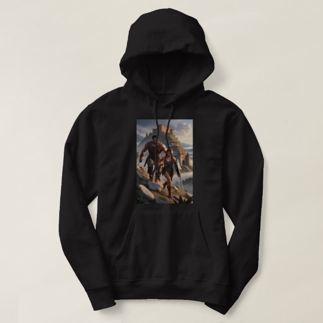 Warrior's Ascent Hooded Sweatshirt (Design vorne)