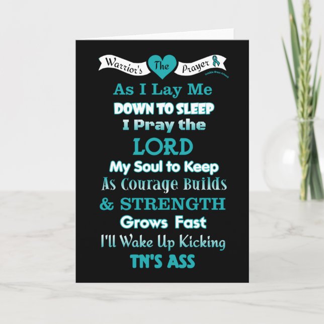 Warrior's Prayer...TN Karte (Vorderseite)