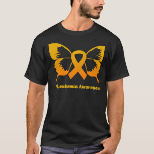 Warriorstütze Squad Orangefarbene Schmetterlingsle T-Shirt