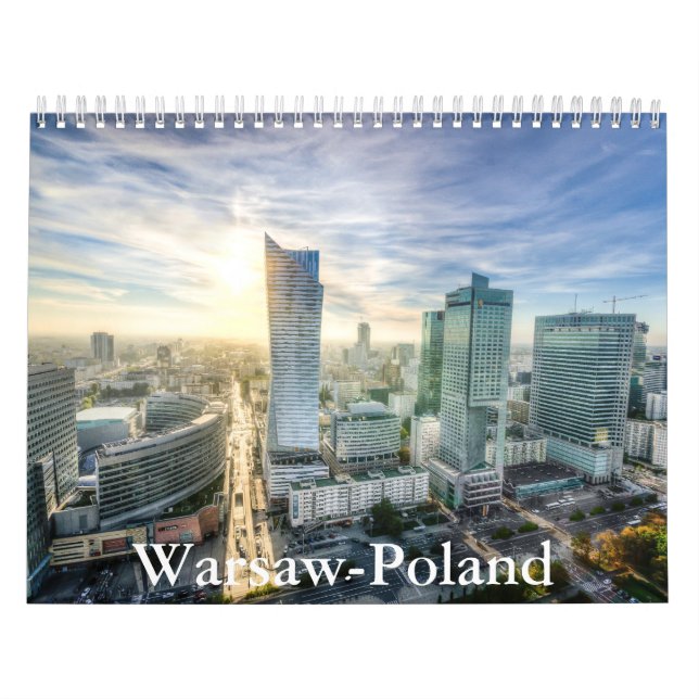 Warsaw-Poland Calendar Kalender (Titelbild)
