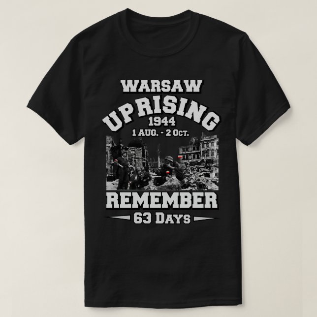 WARSCHAU 1944 T-Shirt (Design vorne)