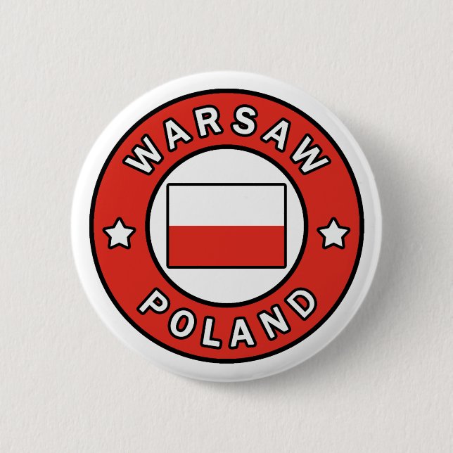 Warschau Button (Vorderseite)