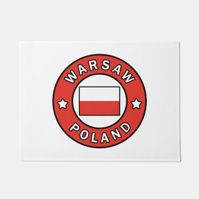 Warschau Fußmatte (Vorderseite)