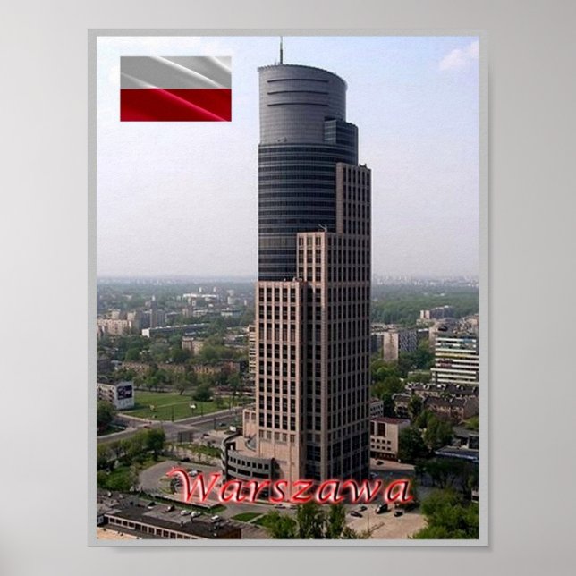Warschau - Handelsturm - Polen - Poster (Vorne)