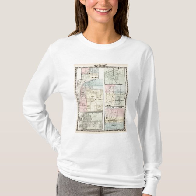 Warschau, Macomb, Marshall, Bezirk T-Shirt (Vorderseite)