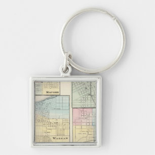 Warschau, Macomb, Marshall, Kanton Schlüsselanhänger