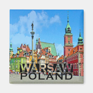 Warschau Magnet