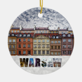 Warschau Polen Altstadt Fotos Reisen Weihnachten Keramik Ornament