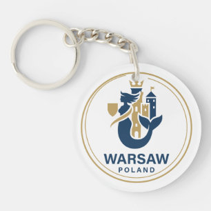 Warschau Polen Europa Schlüsselanhänger