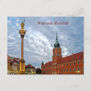 Warschau Polen Postkarte