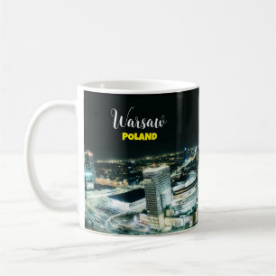 Warschau Polen Souvenir Kaffeetasse