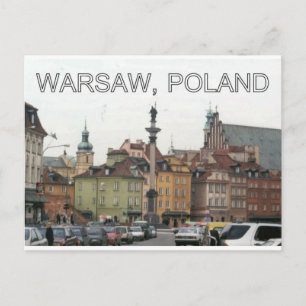 WARSCHAU POLEN STARE MIASTO ALTE STADT v.2 Postkarte