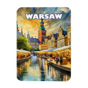 Warschau - Polens vibrierendes Herz Magnet