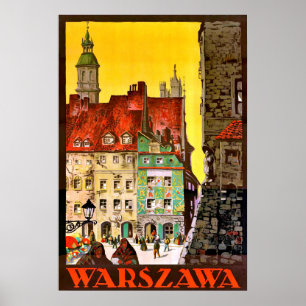 Warschau Poster